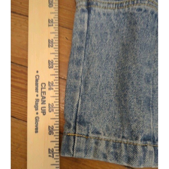 LIONESS WOMEN'S HIGH WAISTED CARGO POCKETS JEANS SZ XXS MED WASH PRINCESS POLLY - Picture 3 of 9